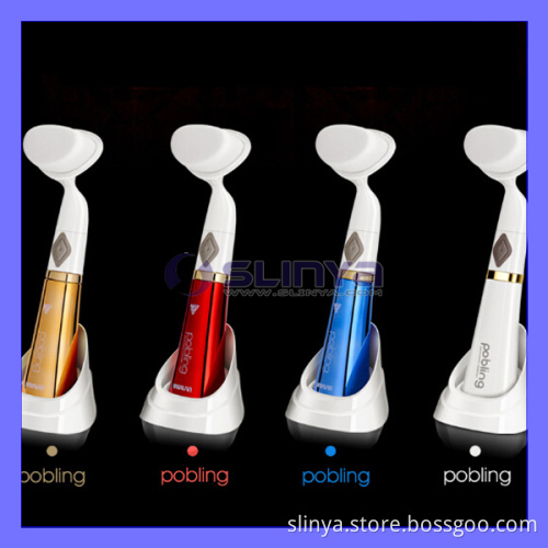3D Face Cleaner Pobling 6 Ultrasonic Face Brush Electric Pore Cleansing Sonic Vibration Beauty Product (TV-710)